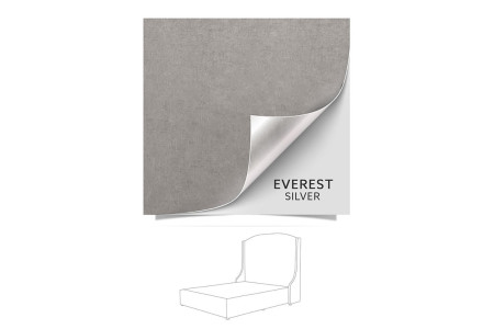 Audrey bed - Single | Everest Silver