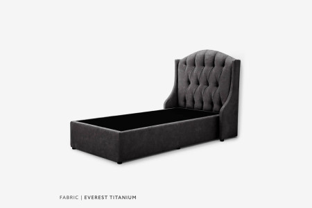 Charlotte bed - Single | Everest Titanium