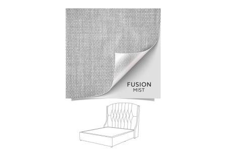 Charlotte bed - Single XL | Fusion Mist