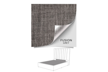 Harlem Bed - Single Extra Length | Fusion Grey