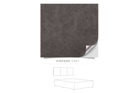Gemma Bed - Single XL |  Vintage Grey
