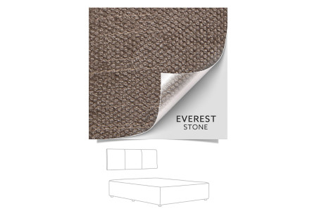 Gemma Bed - Single XL |  Everest Stone