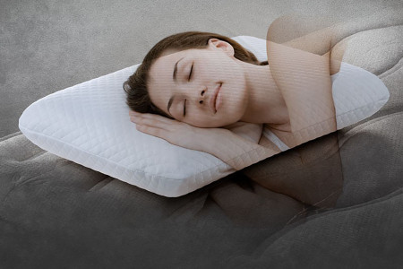 Visco Pedic Classic Soft Touch Memory Foam Pillow Plus -