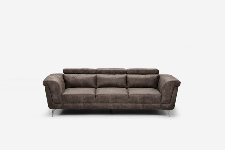 Laurence Three Seater - Fossil| Couches | Fabric Couches | Living | Cielo -