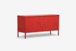 Gable Steel TV Stand - Red | TV Cabinet | Living | Cielo -