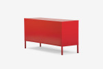 Gable Steel TV Stand - Red | TV Cabinet | Living | Cielo -