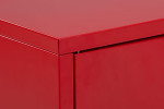 Gable Steel TV Stand - Red | TV Cabinet | Living | Cielo -
