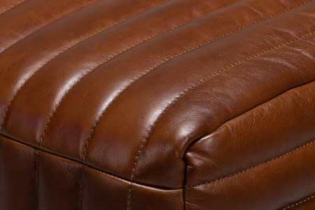 Carson Couch-Brown | Leather Couches  -