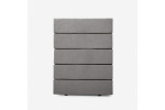 Drew Headboard - Everest Silver - Single | Headboard Clearance -