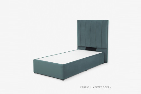 Harlem Bed - Single Extra Length | Velvet Ocean