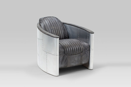 Spitfire Chair - Distressed Black -