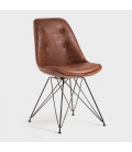 Enzo Dining Chair vintage brown -