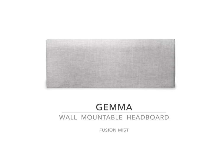 Gemma headboard Double - Fusion Mist -