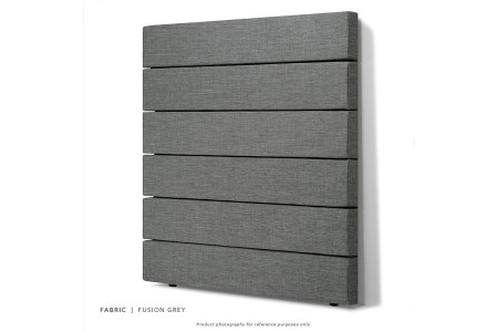 Drew Headboard Single | Fusion Grey
