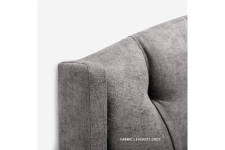 Charlotte Headboard | Everest Grey