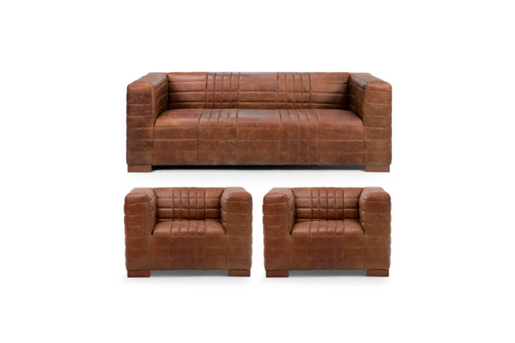 Jackson Lounge Suite - Tan | Armchairs for Sale | Couches | Lounge | Cielo -