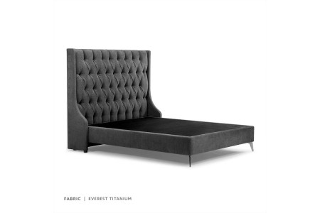 Madison Bed - Single | Everest Titanium