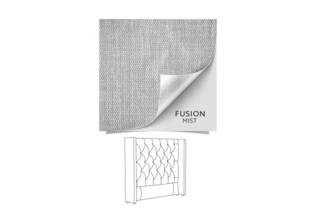 Hailey - Three Quarter Headboard | Fusion Mist