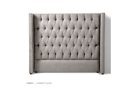 Hailey Bed - Single | Everest Silver