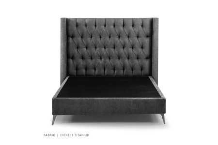 Hailey Bed - Single | Everest Titanium