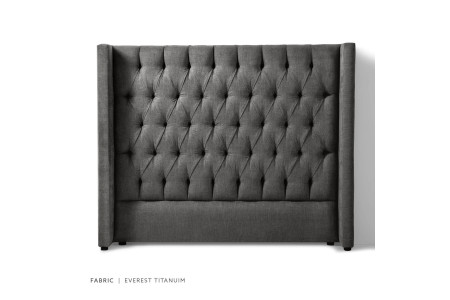 Hailey Bed - Single XL | Everest Titanium