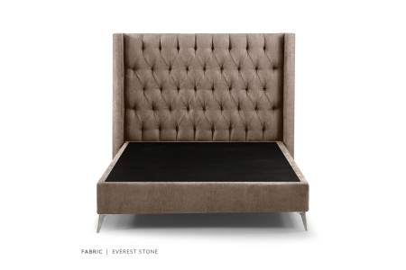 Hailey Bed - Single XL | Everest Stone
