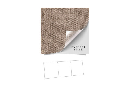 Gemma Headboard Single | Everest Stone