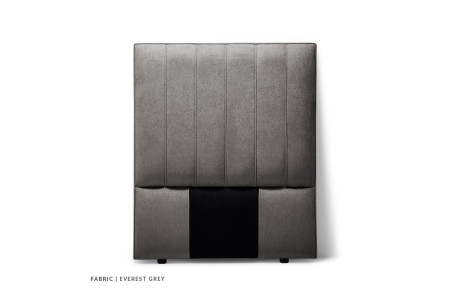 Harlem Bed - Single | Everest Grey