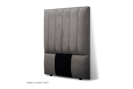 Harlem Bed - Single Extra Length | Everest Grey