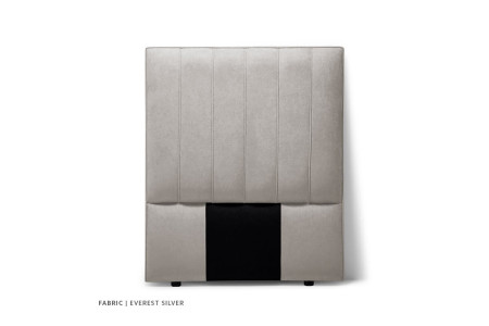 Harlem Bed - Single Extra Length | Everest Silver