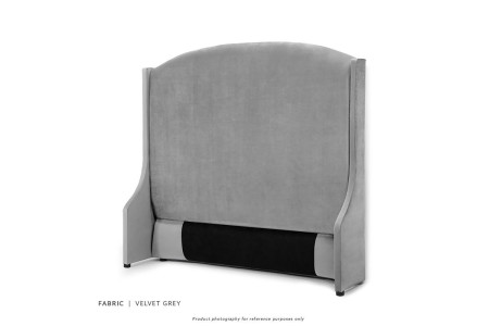 Audrey bed - Single XL | Velvet Grey