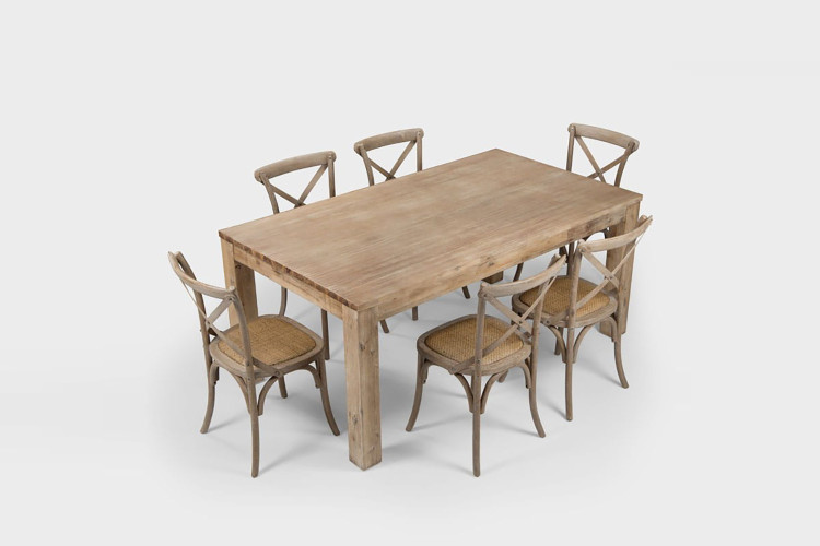 Vancouver Dining Set (1.8m) -