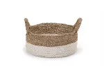 Reza Basket Set - White & Natural| Baskets | Decorative Items | Decor | Cielo -
