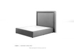 Elizabeth Bed - Single | Harmony Dark Grey