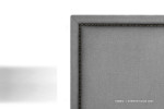 Elizabeth Bed - Single | Harmony Dark Grey