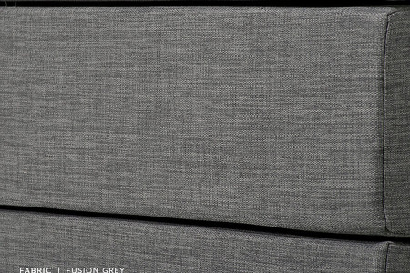 Drew bed - Single | Fusion Grey