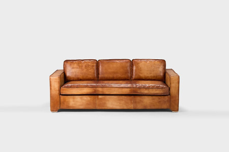 Radley Vintage Leather Couch | Leather Couches -