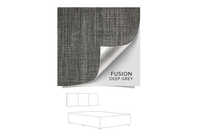 Gemma Bed - Queen XL | Fusion Grey