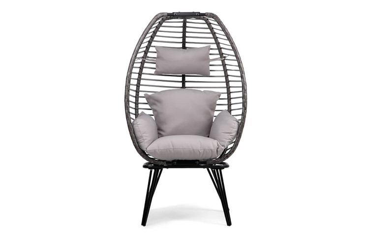 Olin PE Rattan Patio Chair Patio and Outdoor Furniture - 4
