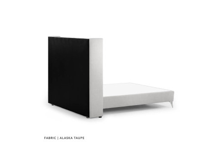 Hailey Bed - Single XL | Alaska Taupe