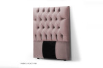 Catherine Headboard - Single - Velvet Pink -