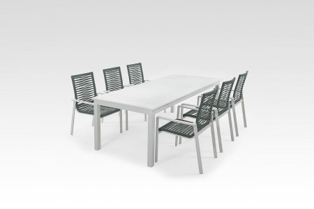Rosetta Patio Dining Set - 6 Seater| Dining Sets -