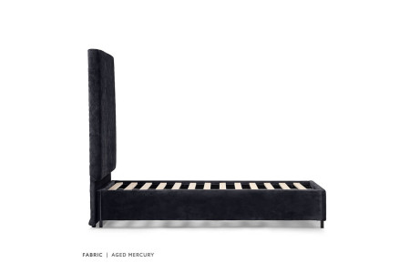 Tiffany + Raiden Bed - Single - Aged Mercury -