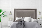 Elizabeth Bed - Single | Everest Grey