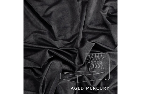 Hailey Bed - Single XL | Aged Mercury