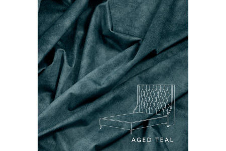 Madison Bed - Three Quarter | Aged Teal