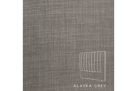 Harlem Headboard - Three Quarter | Alaska Grey