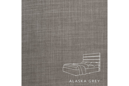 Drew bed - Single | Alaska Grey