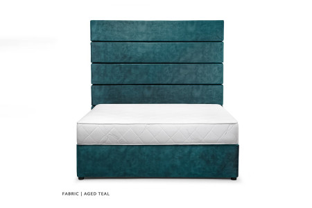Drew bed - Single | Aged Teal