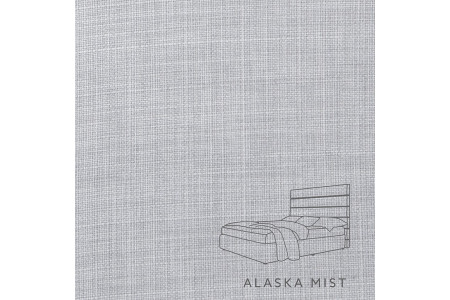 Drew Bed - Single XL | Alaska  Mist